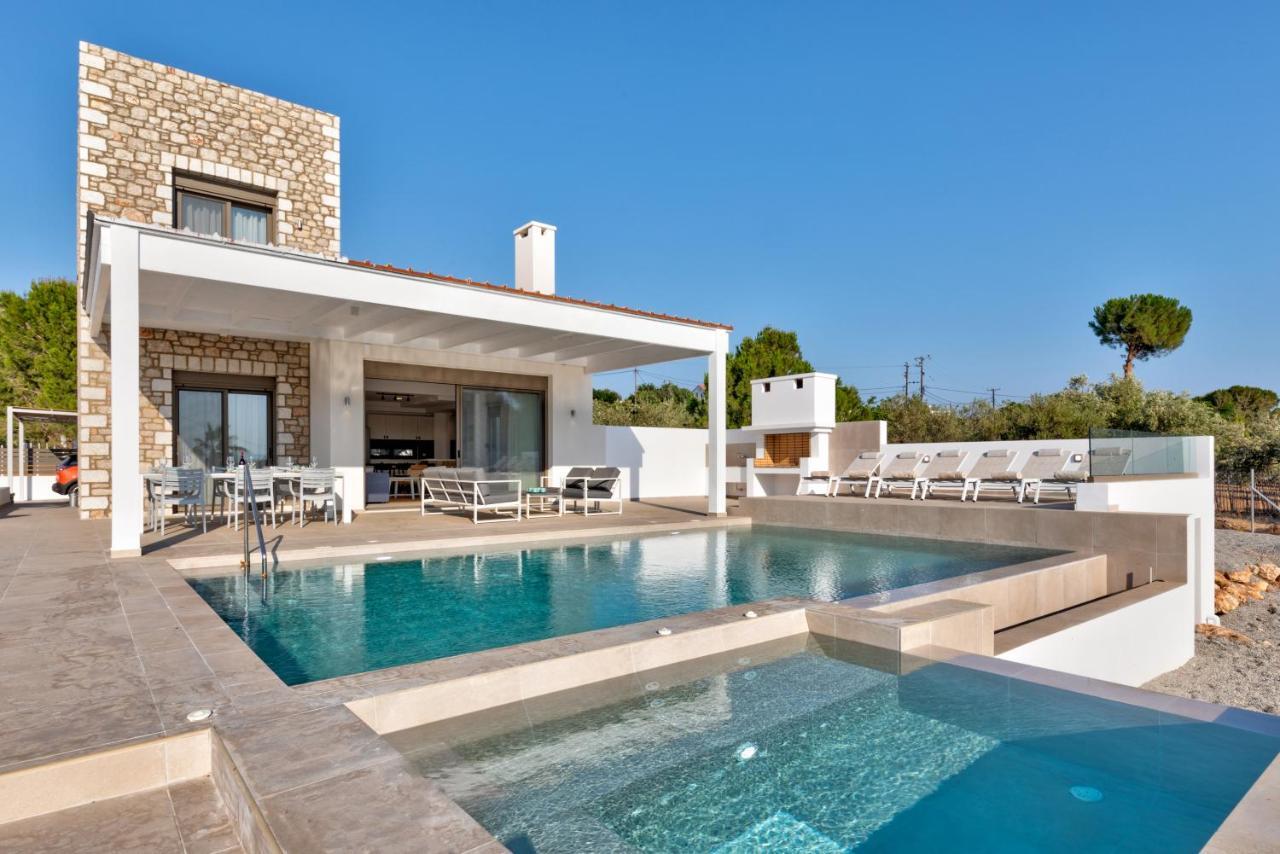 Villa Amberblue Pefkos Pefki  ภายนอก รูปภาพ