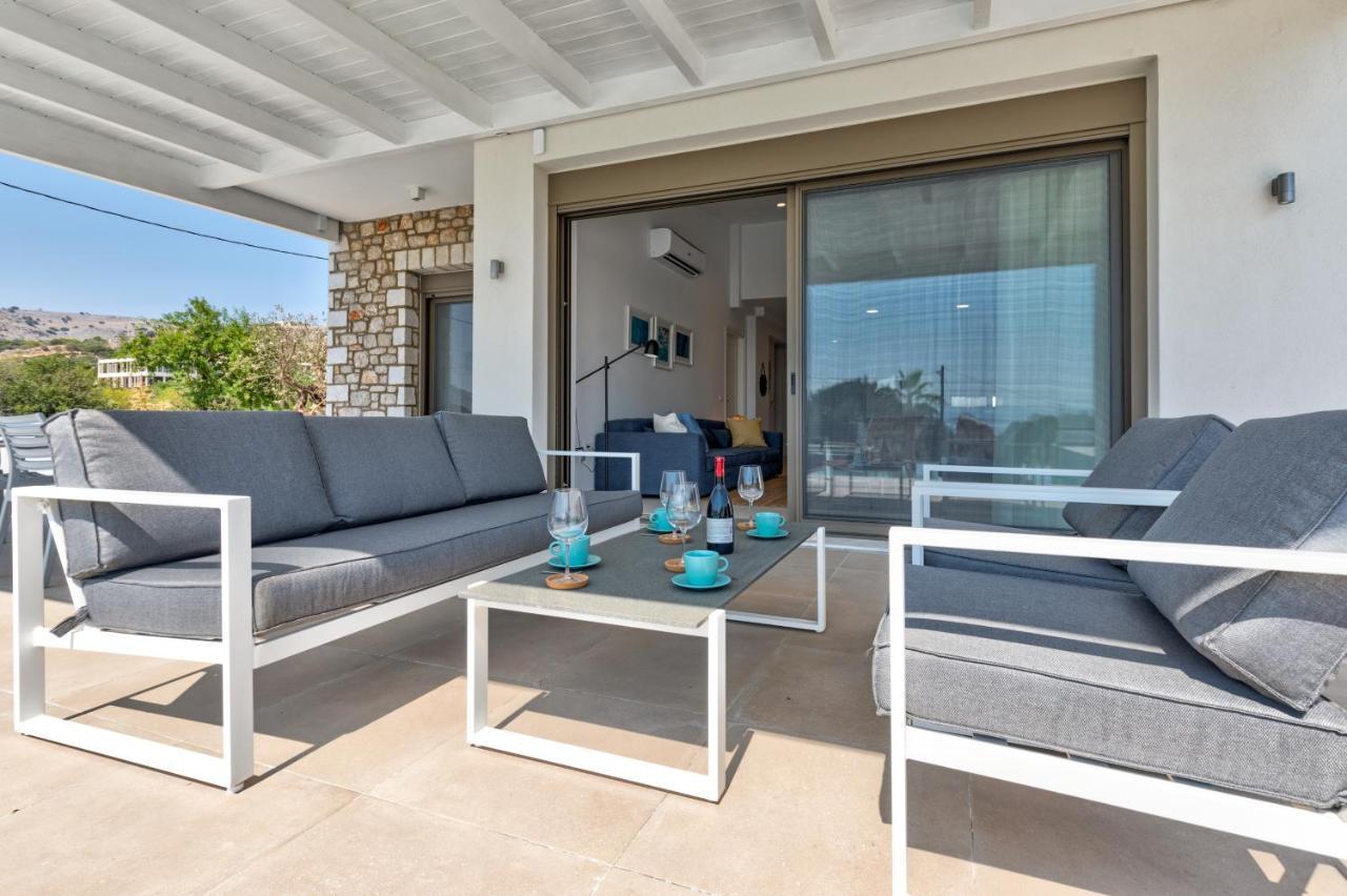 Villa Amberblue Pefkos Pefki  ภายนอก รูปภาพ