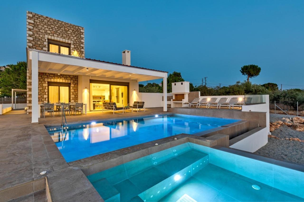 Villa Amberblue Pefkos Pefki  ภายนอก รูปภาพ
