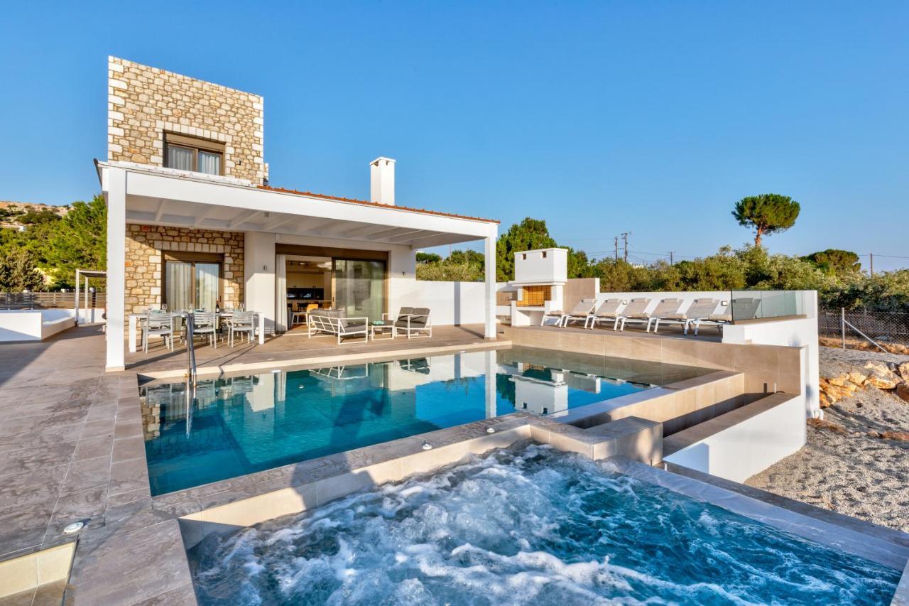 Villa Amberblue Pefkos Pefki  ภายนอก รูปภาพ